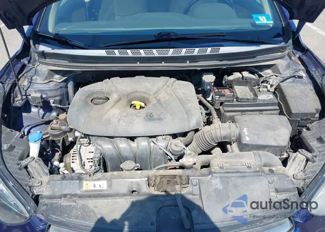 2013 Hyundai Elantra Limited from USA, damaged, VIN 5NPDH4AE9DH415919